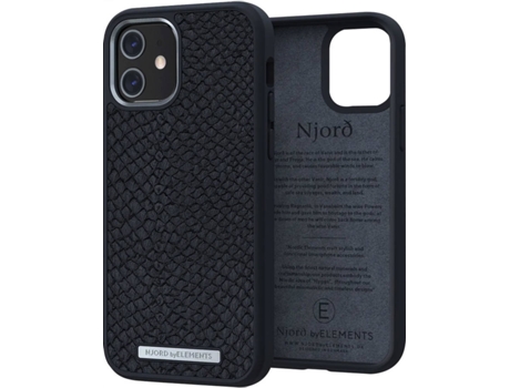 Carcasa iPhone 12 Mini NJORD Njord Gris