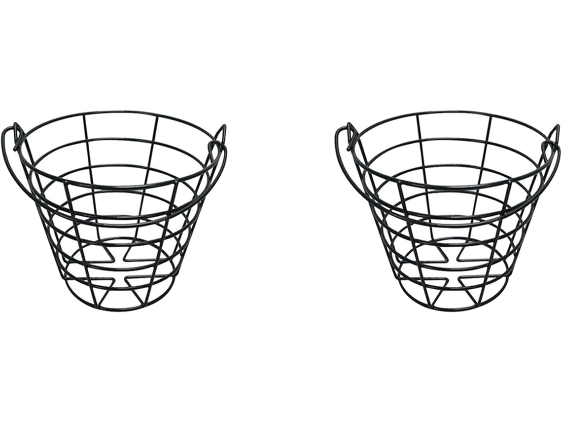 2 Cestas Para Guardar Pelotas De Práctica De Golf Con Asa, Caja De Almacenamiento Con Capacidad Para Hasta 50 Pelotas.