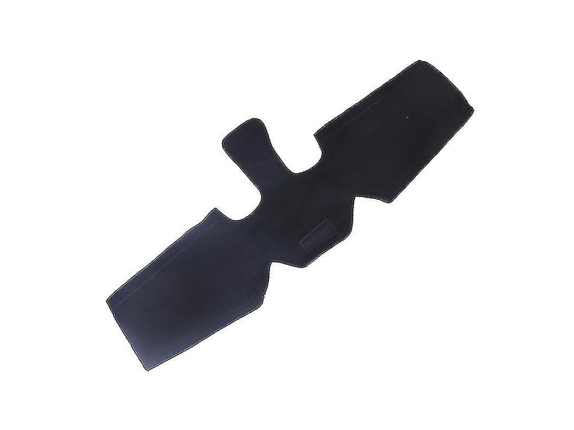 Protetor de pescoço para cintas CPAP/BiPAP, confortável, universal, lavável, poliéster, preto.