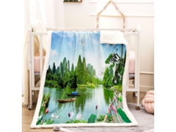 Microfibra Estampado Cama Adultos Niños Color 180 X 200 Cm 180x200cm