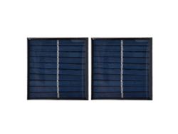 2 Paneles Solares Portátiles Flexibles Mini De 0,7 W Y 5 V (0-140 Ma) Para Proyectos De Bricolaje (policristalino)