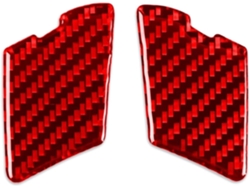 Adhesivo Decorativo Para El Interior De La Puerta Del Toyota Supra A90 2019 2020 2021 2022, Diseño Fibra