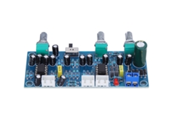 Placa Preamp 2.1 Canales Subwoofer Pre-amp Filtro Pasa Bajo Circuito Amplificador