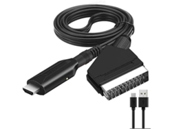 Convertidor de SCART a HDMI Adaptador todo en uno 1080p ELISEFASHION