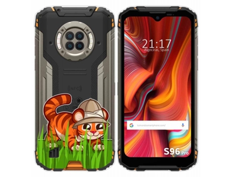 Carcasa Doogee S96 Pro TUMUNDOSMARTPHONE Dibujos Transparente Multicolor