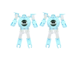 Reloj de pulsera electrónico convertible ATS, juguete educativo, regalo para niños, azul.