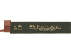Minas para Portaminas FABER-CASTELL (12 Un - 0.5 mm - Multicolor)