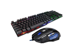 Teclado para juegos de 104 teclas y ratón con cable teclado retroiluminado teclado Gamer ALLINLESS