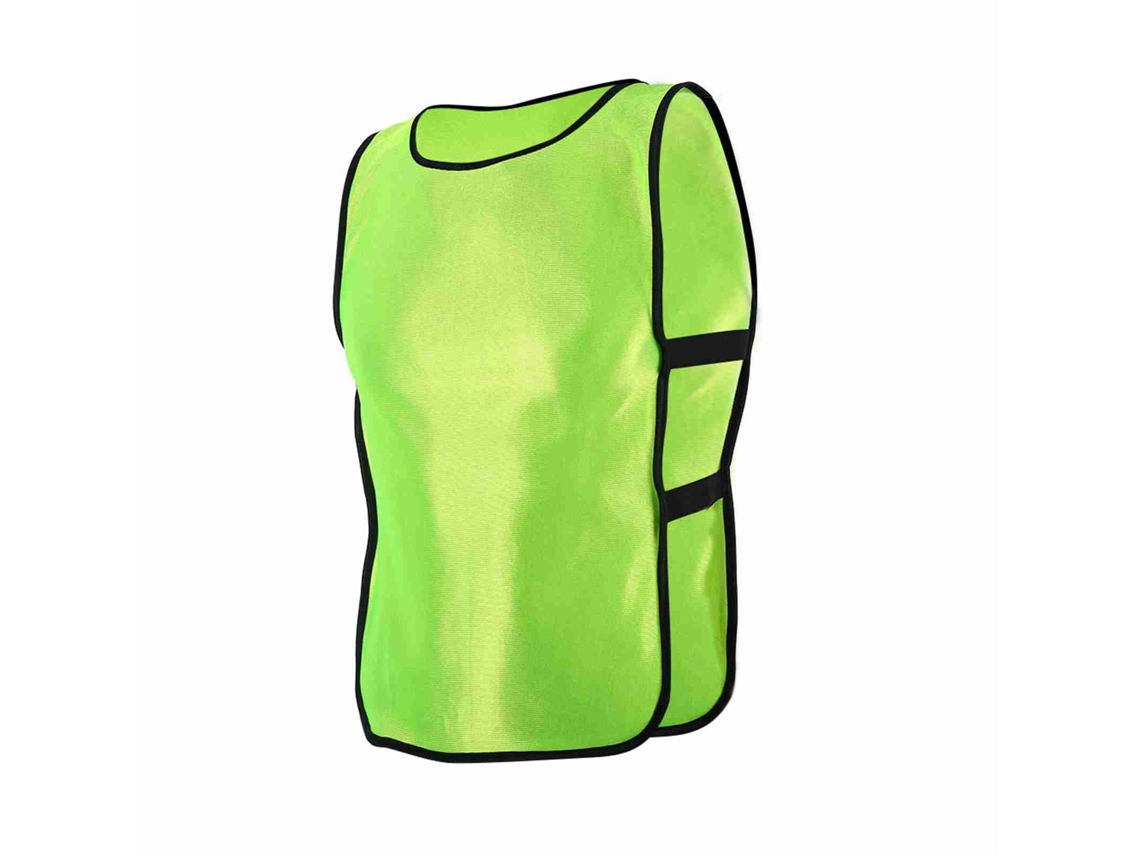Chaleco Deportivo Infantil Para Entrenamiento De Fútbol Al Aire Libre - Verde Fluorescente