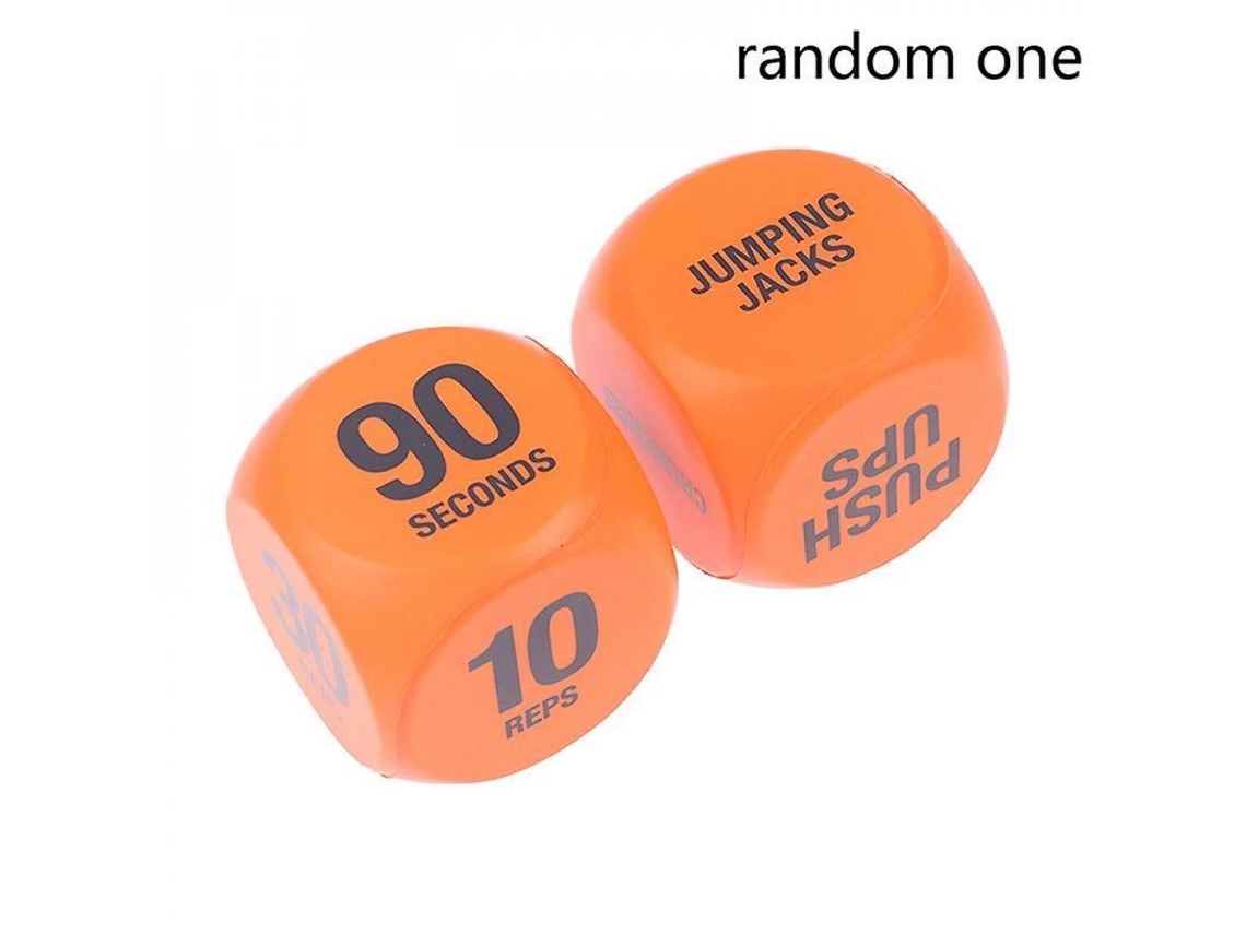 Dados De Entrenamiento Aleatorios, 1 Unidad, Divertido Juego De Ejercicios De Fitness Vrd