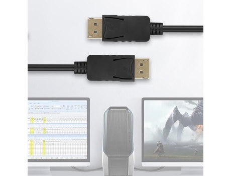 HURRISE Cable adaptador Displayport macho a Displayport macho para proyector de escritorio portátil