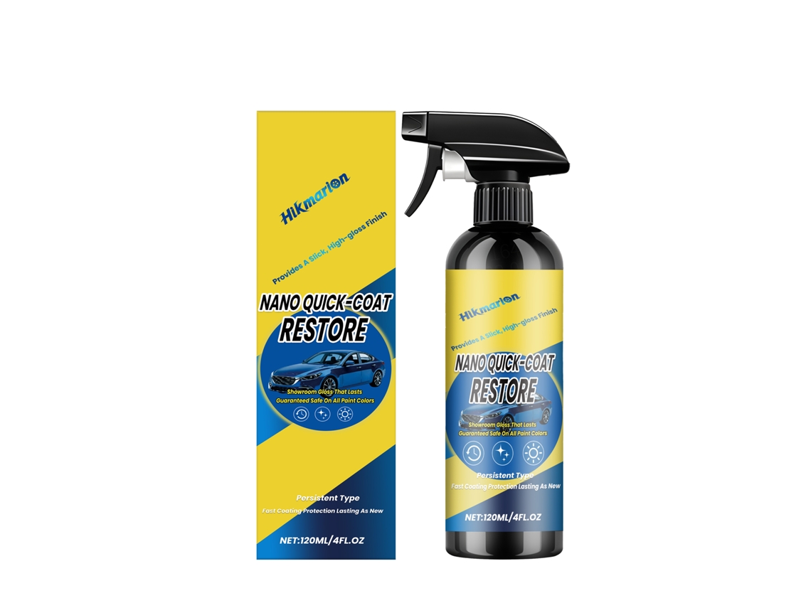 Spray De Nanorevestimiento Automóvil Hikmarion - Agente De Renovación, Brillo Y Mantenimiento Para Pintura De Casa