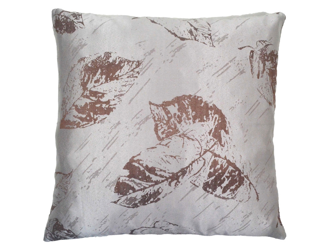 Funda de cojín marrón 45*45cm Réf.82330 BOD HOME