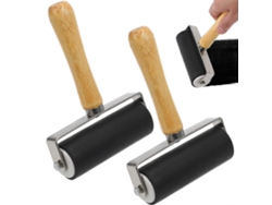 2 Rodillos De Goma Para Pintura Diy Aplicación De Pegamento Herramienta De Estampado Manual Para Scrapbooking Y Proyectos Gráficos