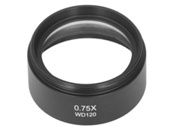 Lente Barlow 0,75x Para Microscopio Con Interfaz M48 Y Distancia De Trabajo De 120 Mm.