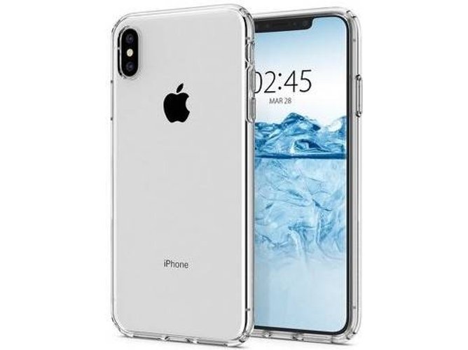 Funda iPhone X, XS SPIGEN Liquid Crystal Transparente