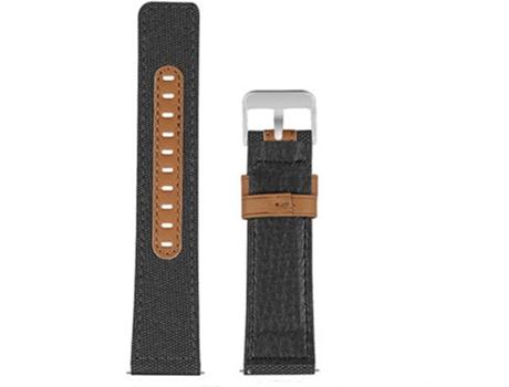 Correa para Smartwatch de Repuesto Universal para Samsung 20 mm Negro