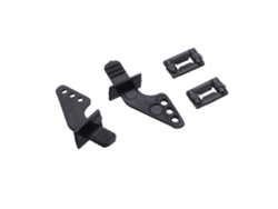 1 Paireachine Mini Mustang P-51d Mini F22 F4u T-28 F16 Bf109 Spitfire P40 Fw190 Rc Airplane Spare Part Rudder Angle