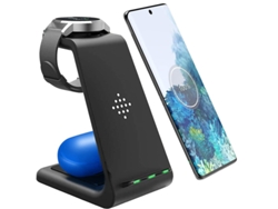 Cargador Sem Fio Qi Fast Gear Ultra Para Samsung Yizhood Negro