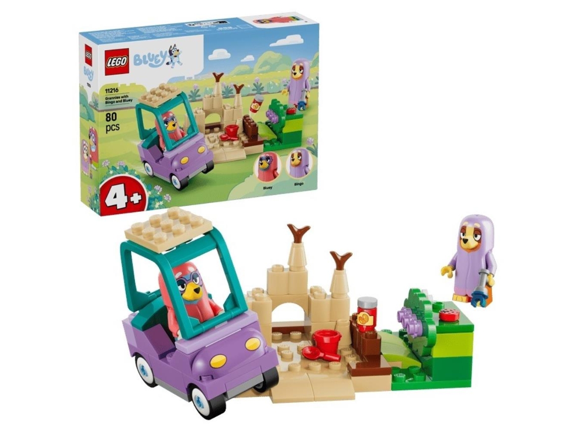 Lego Bluey 11216 Abuelitas Con Bingo Y Bluey 11216