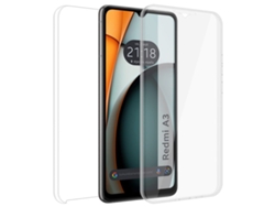 Funda para Xiaomi Redmi A3 TUMUNDOSMARTPHONE Transparente