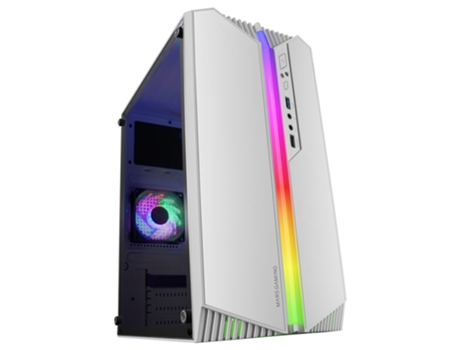 Caja de PC MARS GAMING Micro-ATX Ultra-Compacta MCS1W (Blanco)