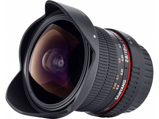 Objetivo SAMYANG 12mm F2.8 Ed Ncs ojo de pez E (Encaje: Sony FE - Apertura: f/2.8 - f/22)
