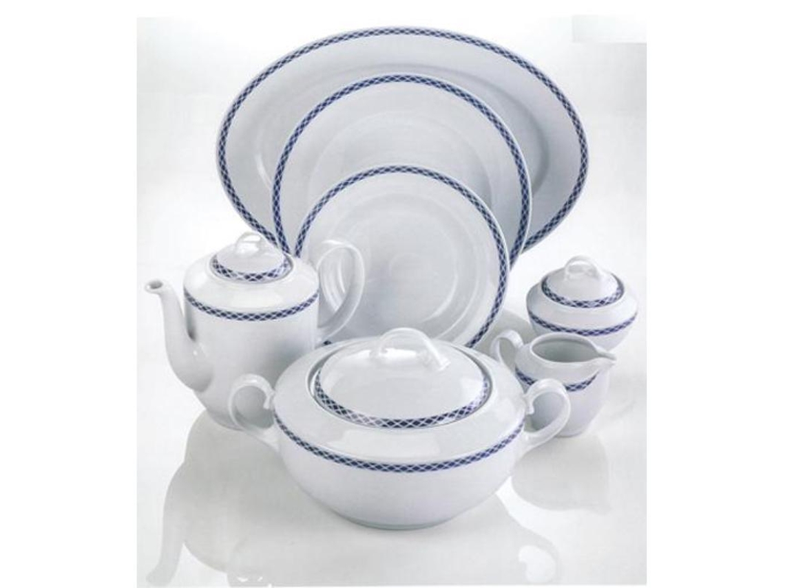 Te 27 piezas aloia elegance azul juego