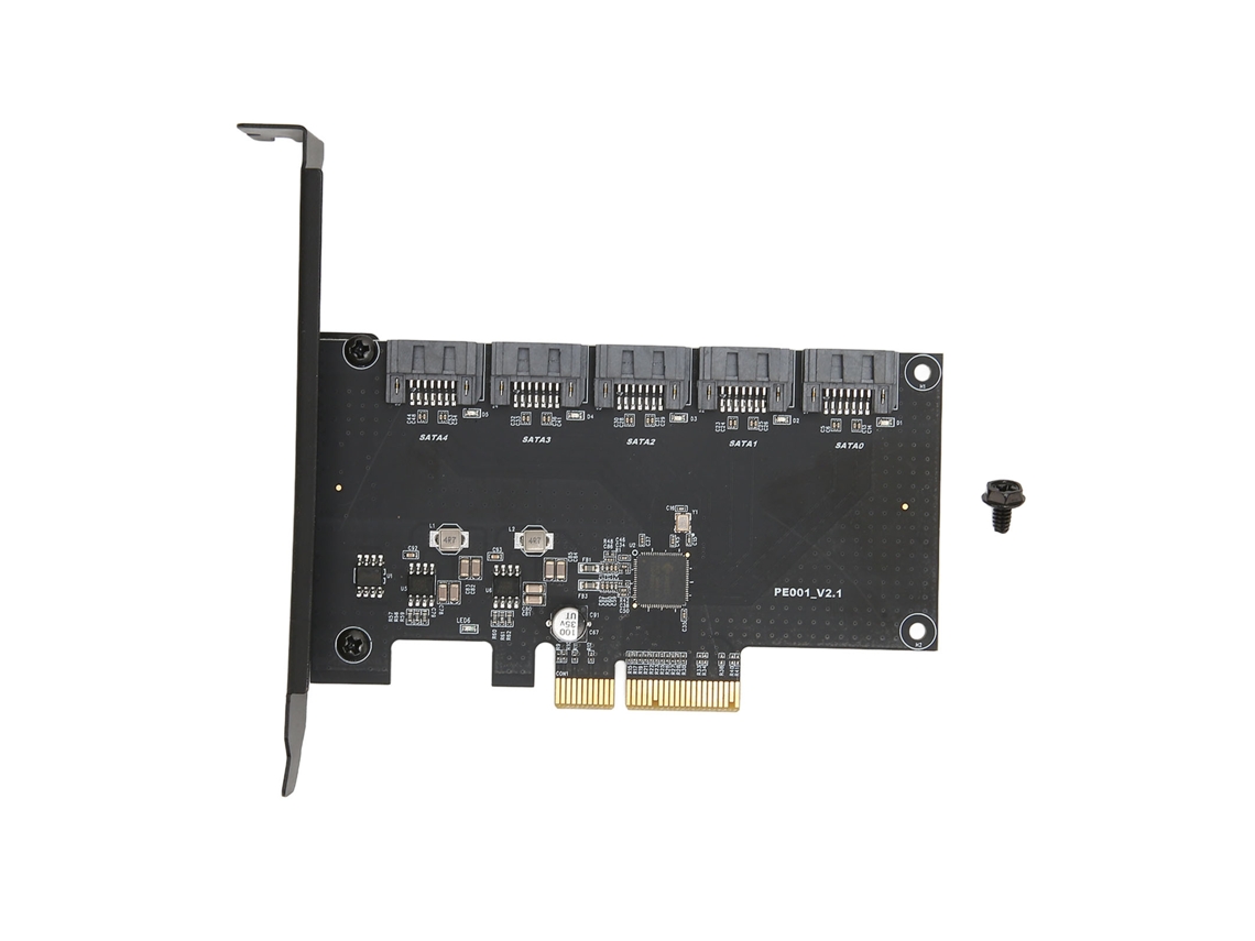 Tarjetas De Expansión Pcie A 5 Sata 6gbps 5 Puertos Sata3.0 Para Pc De Escritorio Windows