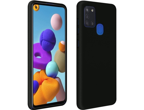 Funda Samsung Galaxy A21s AVIZAR BACK-FAST-BK-A217F Negro