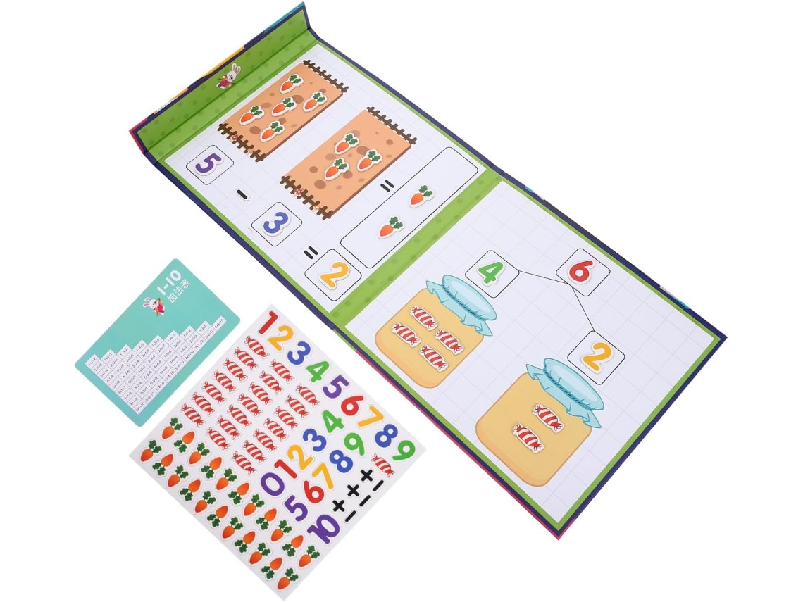 Tarjetas De Matemáticas Para Niños Y Niñas, Juguete Educativo Para El Desarrollo De La Inteligencia