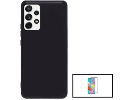 Kit Carcasa + Protector de Pantalla Samsung Galaxy A33 5G GIFT4ME Negro