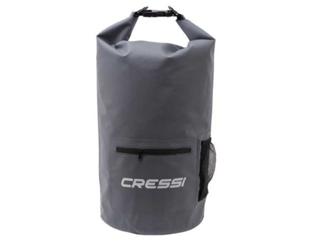 Saco Estanque Pvc Zip 20L Cinzentocressi