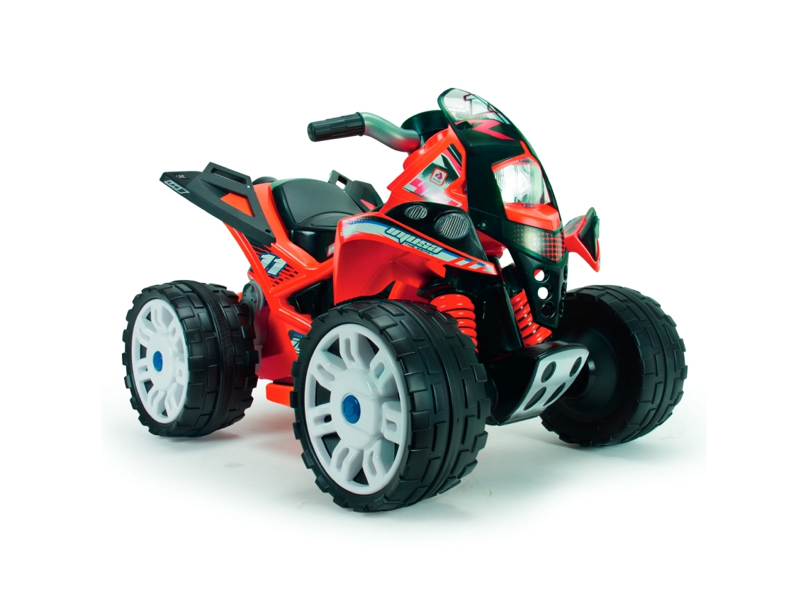 Quad INJUSA The Beast 12V Rojo (Edad Mínima: 2 años - 81 x 60 x 58 cm)
