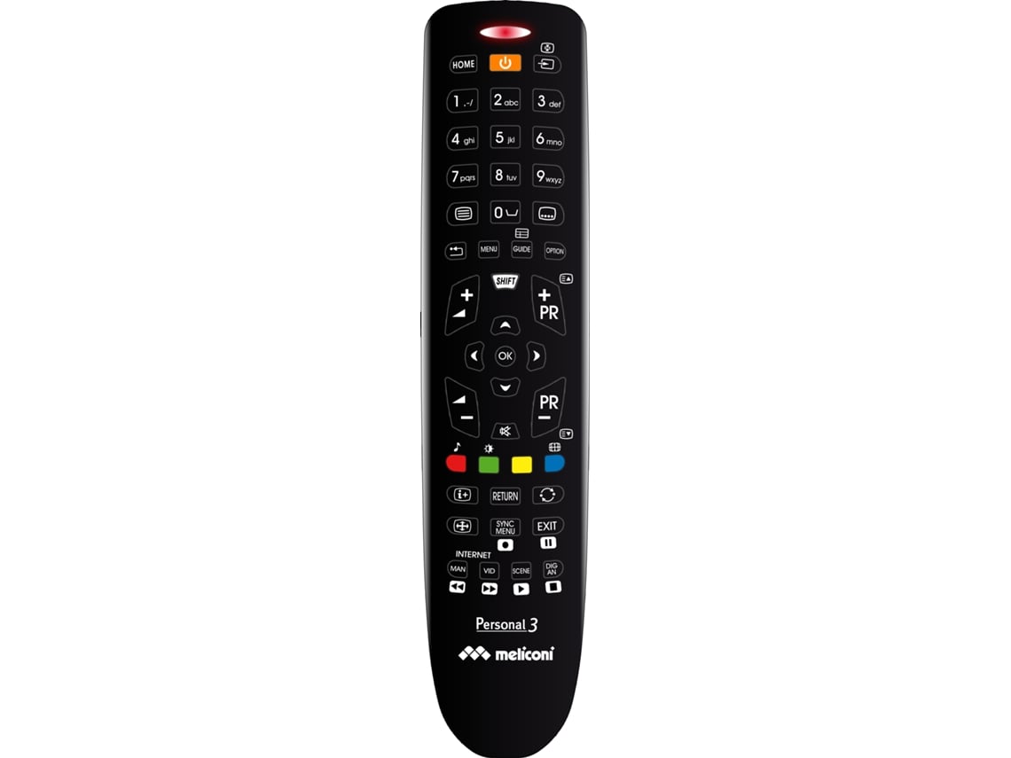 Mando Universal Para tv sony infor a distancia meliconi gumbody personal 3 especifico televisores color negro for ir