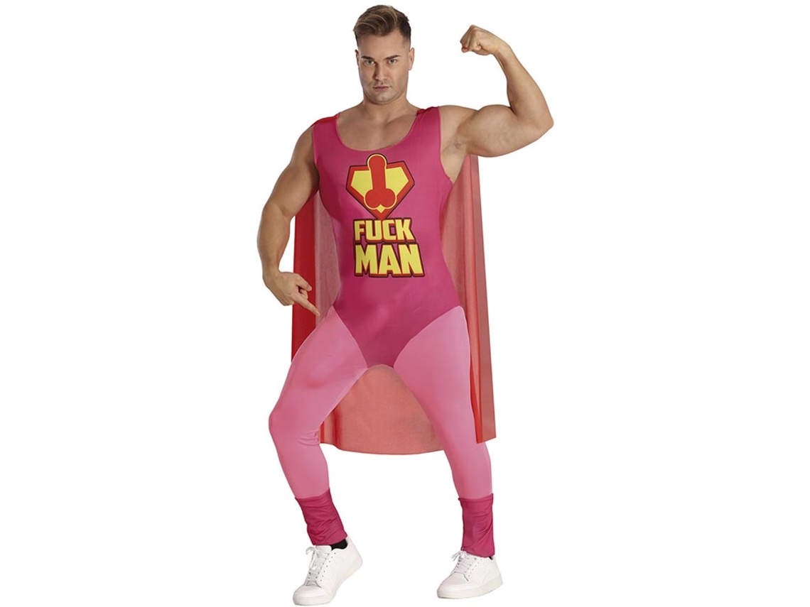 Disfraz de Héroe Fuckman para hombre