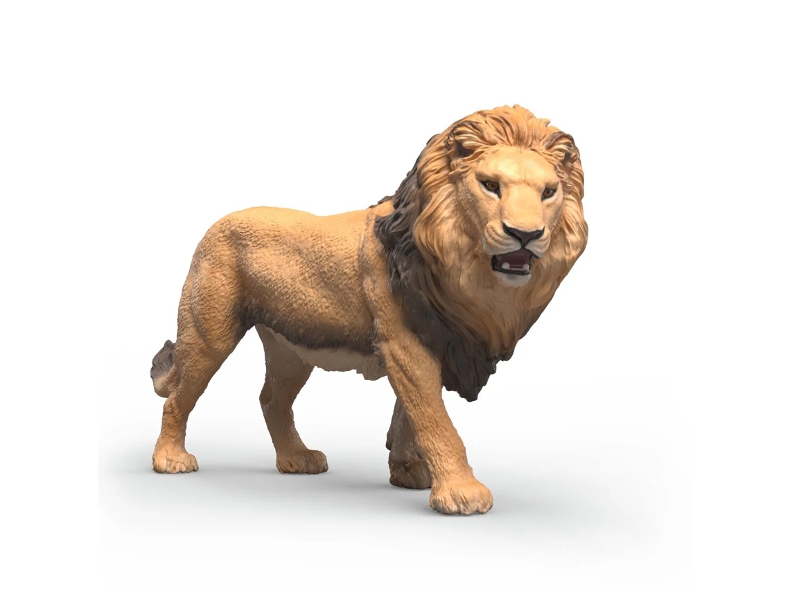 Figura de león africano