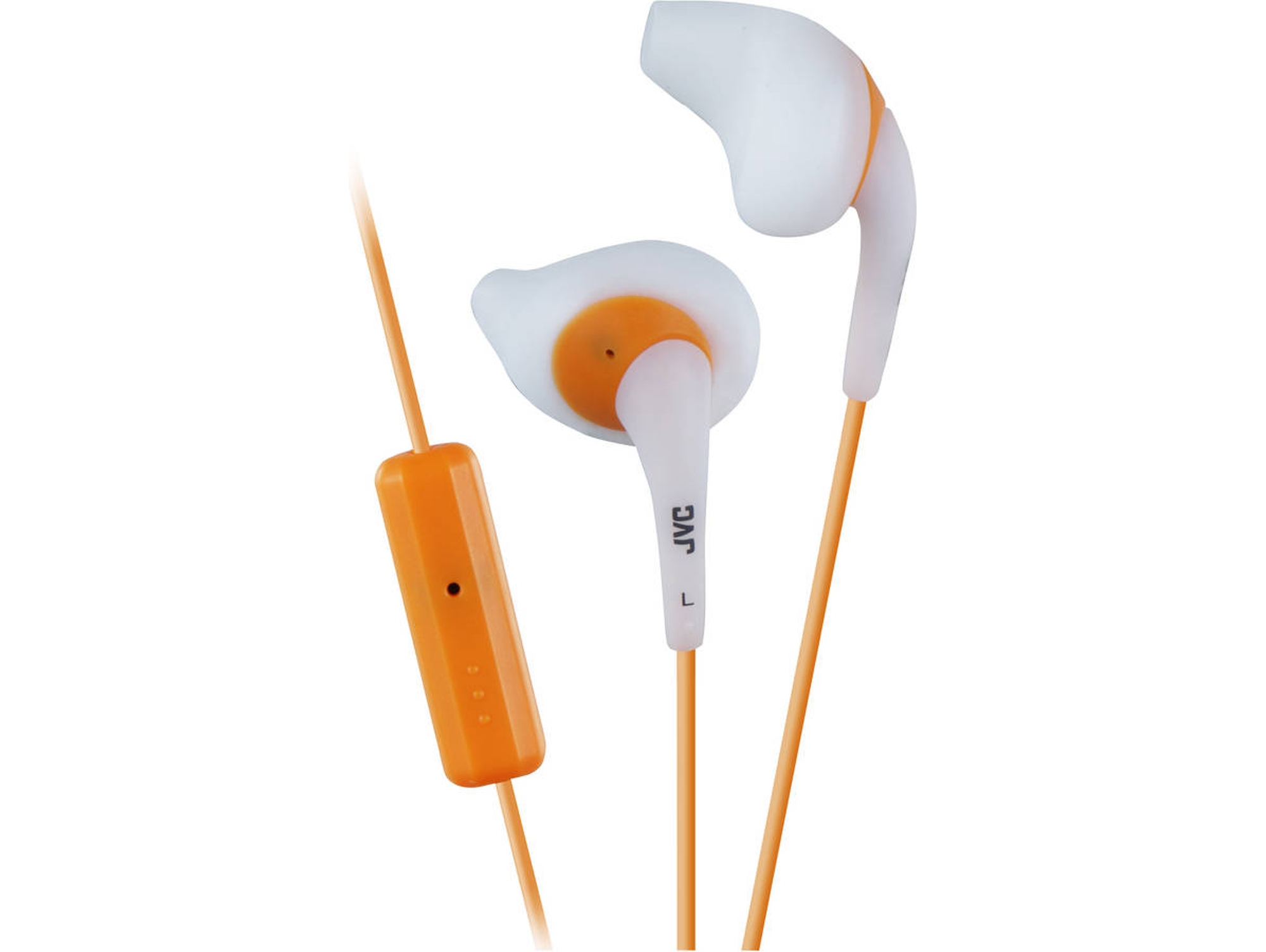 Auriculares JVC Gumy Sport (In Ear - Blanco)