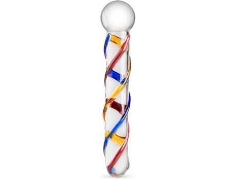 Estimulador BIGBUY SEXFUN Dildo Glass (Vidrio - 18 cm)