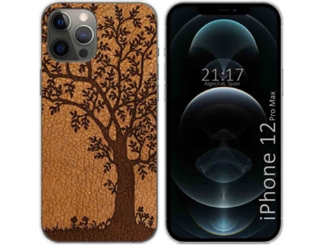 Carcasa iPhone 12 Pro Max (6.7) TUMUNDOSMARTPHONE Cuero 03 Multicolor