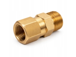 Adaptador reductor M22x1.5 a M18 – 25 bar | Latón | Compatible con Karcher HD/HDS
