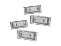 4 Luces Led De 18 Dígitos Para Matrícula Para Bmw E46 Sedán De 4 Puertas 325i 328i 99-03
