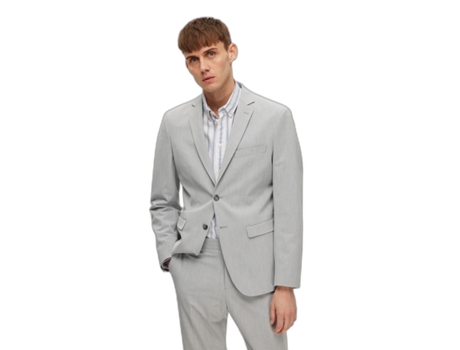 Abrigo de Traje para Hombre SELECTED (90 - Gris)