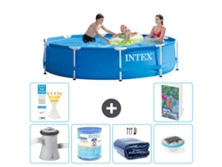 Intex Piscina Com Estrutura Redonda - 305x76 Cm - 7-peças S275