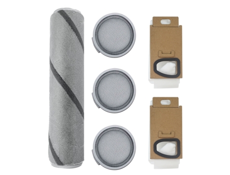 Robot aspirador cepillo de rodillo principal filtro bolsa de polvo para H6 Xiaomi Mijia Scwxcq01Rr piezas de aspirador de mano gris