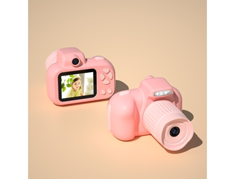 Cámara compacta Mini HD para Niños 32 Gb Rosa