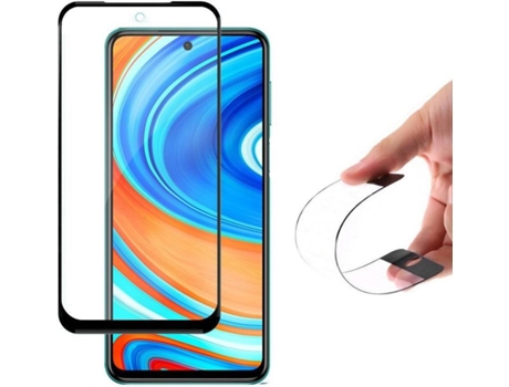 Protector Cristal Templado Xiaomi Poco X3 Nfc LMOBILE Full Cover Negro