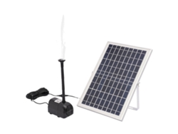 Bomba de agua solar para fuente, caudal máximo de 1000 l/h, altura del agua de 200 cm, 17 V OEM
