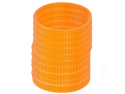 10 Cintas De Transmisión De Poliuretano Para Cepillo Eléctrico 1900b Ancho 9.6mm Largo 238mm Naranja