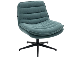 Silla de oficina sin brazos de color verde oscuro